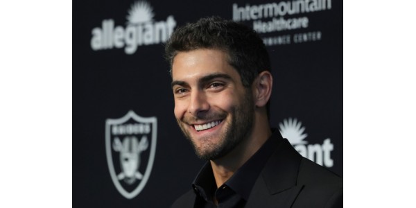 Jimmy Garoppolo recibe un gran respeto después de unirse a Las Vegas Raiders